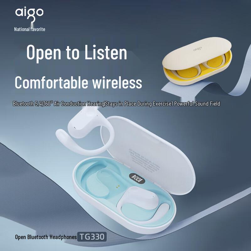 Aigo TG330 Open-Ear Air Conduction Sports Bluetooth Headset