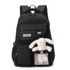 Japanese Ins College style backpack with pendant versatile large capacity backpack for women school bags for middle school girls