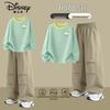 Disney Girls' Casual Long Sleeve T-Shirt and Pants Set