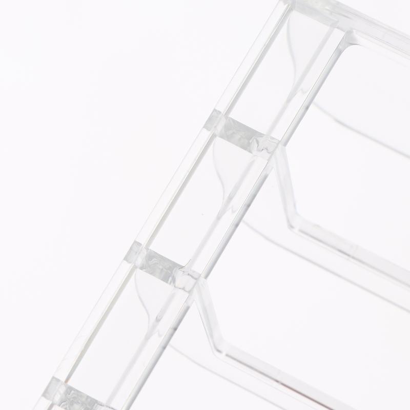 1Pcs Cd Display Rack Clear Acrylic Cd Holder Organizer Up To 14 Standard Cd Cases Media Shelf Storage Solution