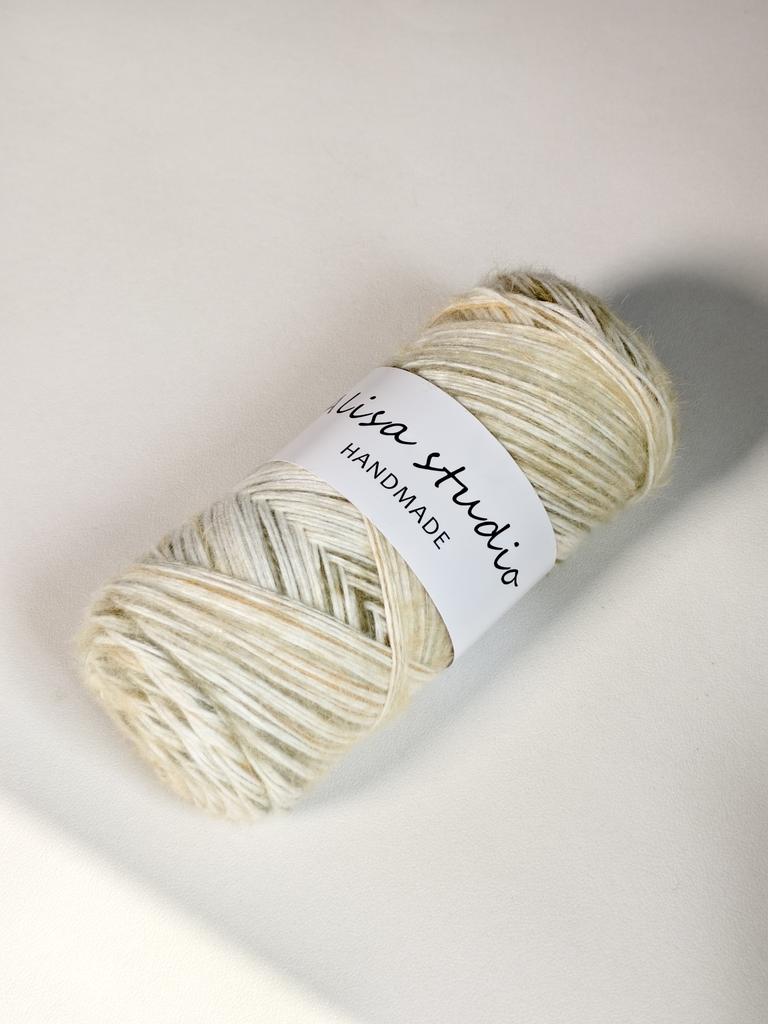 150g/roll Multi-color Spray Wool Yarn Feather Long Mink Wool Blended Yarn Handmade DIY Knitted Scarf Bag Weaving Thread