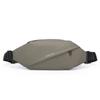 Men'S Fanny Pack Outdoor Running Mobile Phone Bag Multi-Function Large Capacity Breast Bag Casual Fashion Messenger Bag Waterproof