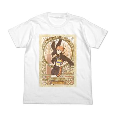 Cospa Shoyo Hinata Full Color Flying WHITE L Size [Official] Haikyu!! T-shirt Ver.