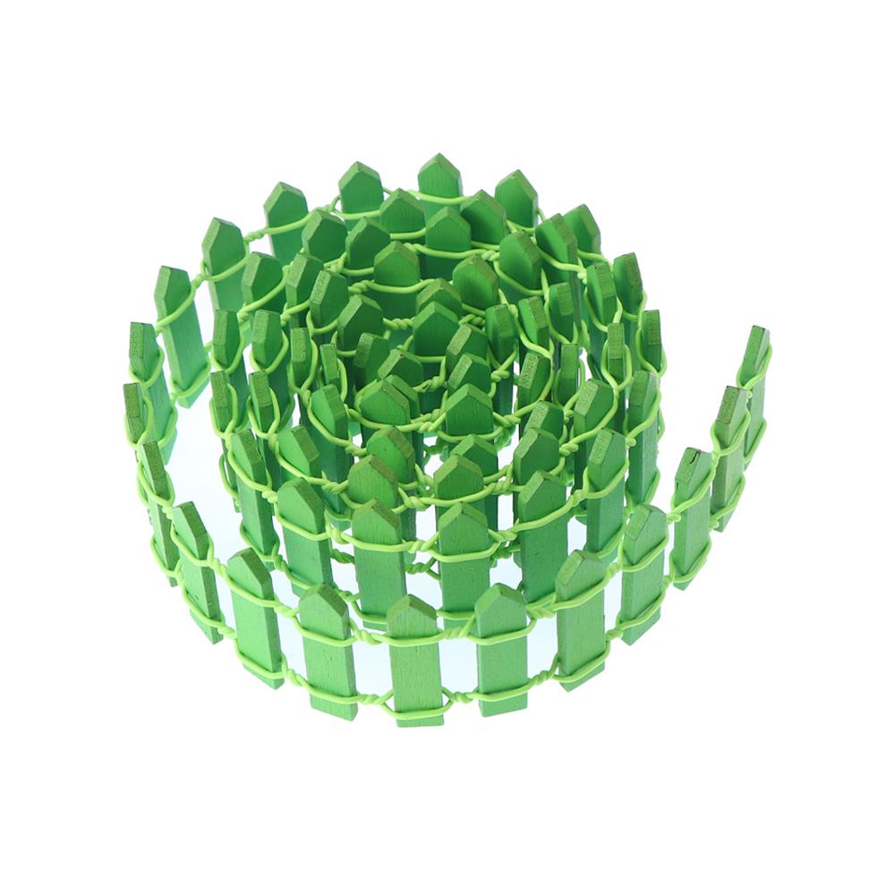 

90*3 см/5 см Мини деревянный забор DIY Миниатюрный ландшафт Сказочный сад Деревянный барьер Кукольный домик Микро поделки Украшение для рождественской елки 90x3cm