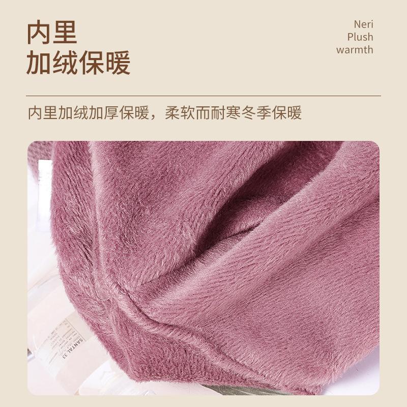 Medium and old hats Women's knitted hats Autumn and winter rabbit fur elderly hats Old lady wool hats Basin hats Warm mother hats