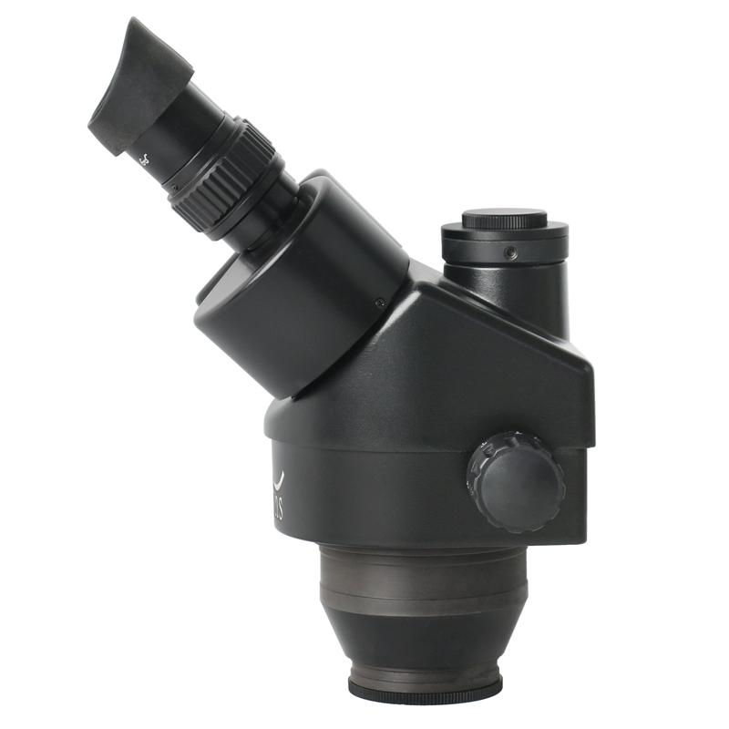 Set Microscop Stereo Trinocular Parfocal cu Zoom 7X ~ 45X, Lentilă Barlow 0.5X 1X 2X, Stativ Universal Pentru Laborator, Reparare PCB