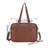 PU Leather JK Uniform Bag Korean Style School Handbag Cute Preppy Style Shoulder Bag  Girls/Female