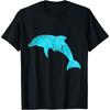 Dolphin Sea Creatures Blue Underwater World Animal Protec T-Shirt
