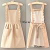 Japanese Lady Apron Overalls Oilproof Kitchen Aprons Nail Art Cooking Apron Women Cute Painting Art Smock Work Clothes