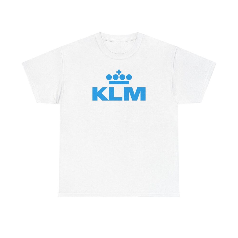 

Aviation Fan Unisex T-shirt Tee - KLM Royal Dutch Airlines Crew Shirt, Air France-KLM XL