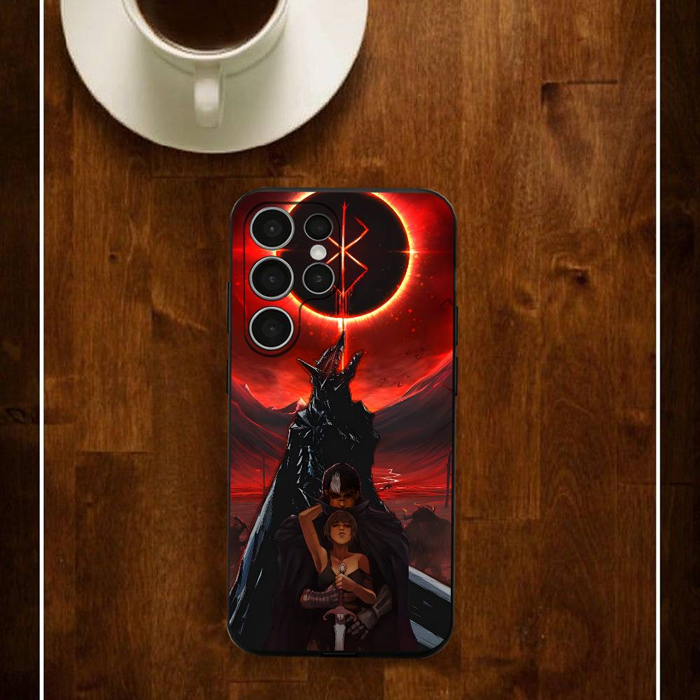 

Anime G-Guts Griffith Phone Case For Samsung S24 25 23 22 21 20 Plus Ultra 5G Lite Shockproof Cover Samsung S205G