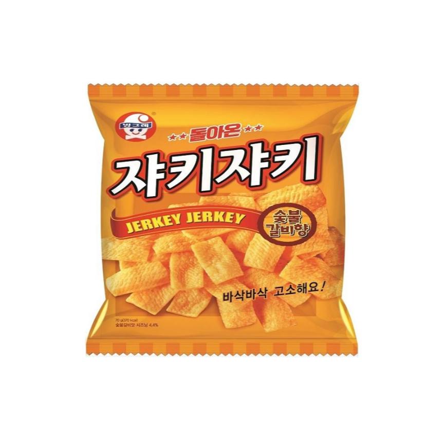 Binggrae Jakijaki Holzkohle Galbi Geschmack (70g) (3 Optionen)