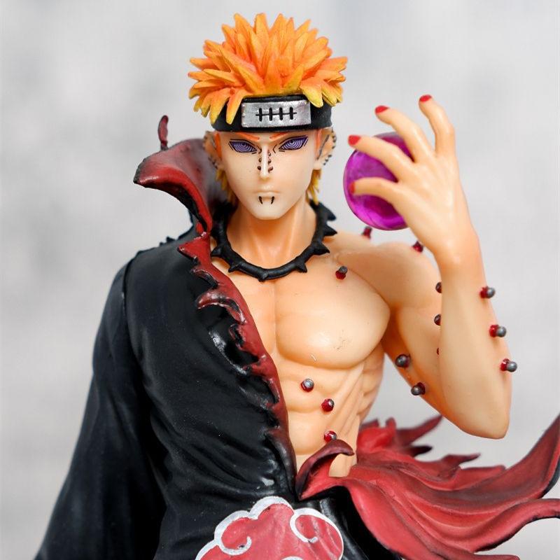 Anime Akatsuki Pain Standing Ver. PVC Action Figure Statue Collectible Model Kids Toys Doll Gifts 23cm