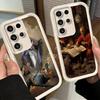 Phone Case for Samsung Galaxy S26 S25 Ultra S24 FE Renaissance Aesthetics Art Painting Shell S23 Plus S22 + S21 S20 5G Soft Sili