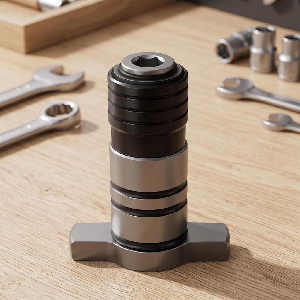 Electric Wrench Adapter with Square Shaft Sturdy Hardware Versatile for DIYers