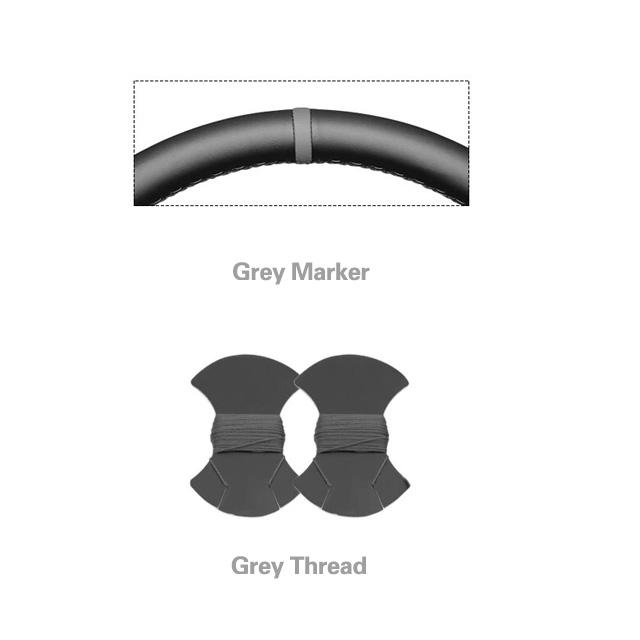 Black Faux Leather Car Steering Wheel Cover For Ford Mustang 2005 2006 2007 2008 20009 2010 2011 2012