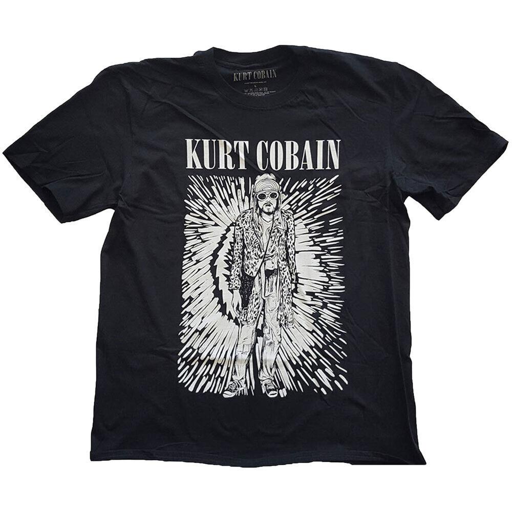 

Черная футболка унисекс приталенного кроя Kurt Cobain Brilliance