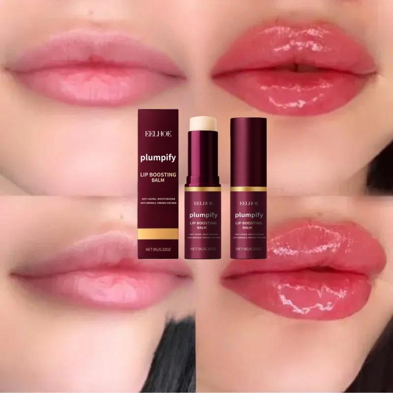 Schnell aufpolsternder Lippenbalsam Feuchtigkeitsspendend Weiche Lippen Haut aufpolsterndes Glanzöl Nicht klebrig Tägliche Pflege Maske Schönheit Make-up Kosmetik Produkte