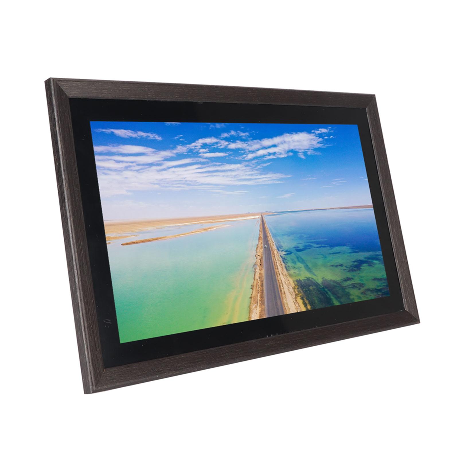 

Большая цифровая фоторамка 18,5 дюймов FHD сенсорный экран поддержка совместного использования приложений настенное крепление автоматический поворот AU PLUG