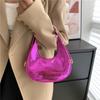 Trendy Chic Minimalist Hobo Bag For Women 2023 Fashionable Pink Blue Shoulder Bag
