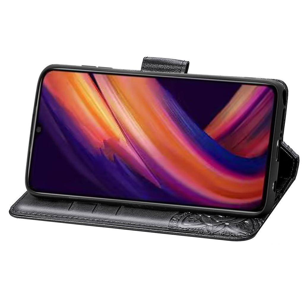 For Samsung Galaxy A55 5G Cell Phone Case Butterfly Imprinted Leather Cover