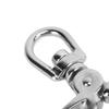 65mm Stainless Steel Lobster Claw Clasps Swivel Clasps Lanyard Snap Hooks with Trigger Snap for Keychain Dog Leash DIY Bags