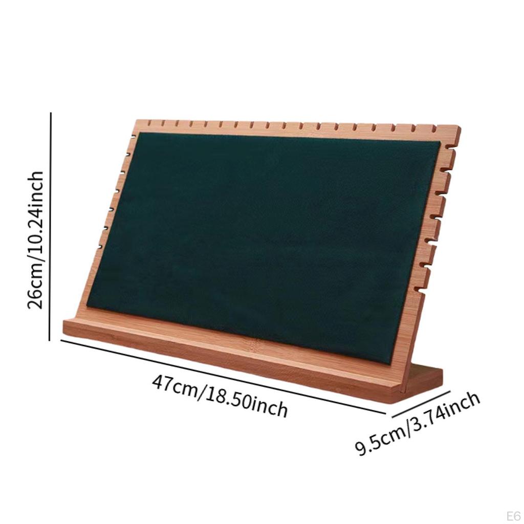 Necklace Display Board Jewelry Stand Organizer Storage Rack for Chains