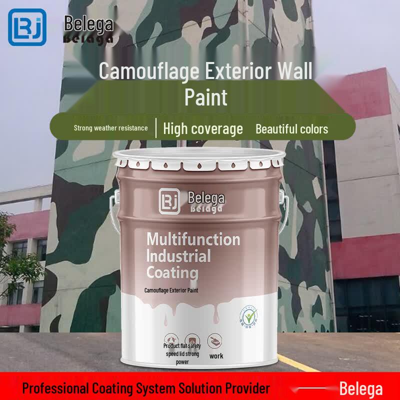 Belaga Camouflage Exterior Emulsion Paint 10KG