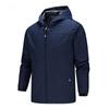 Men's Wind & Waterproof Solid Color Jacket: Spring/Autumn Style, Year-Round Mountaineering Single Layer
