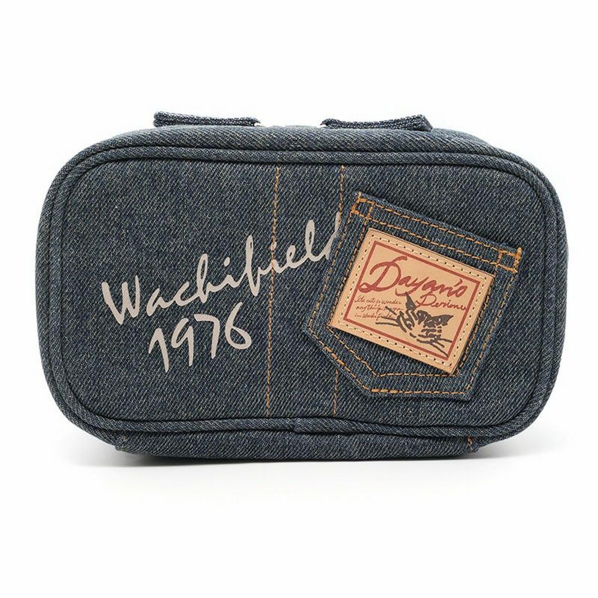 [WACHIFIELD] Кот Даян Даян 2025 Джинсовая Коллекция D-Label Джинсовая Сумка-Косметичка