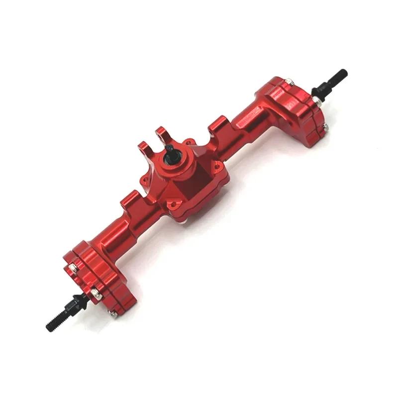 Upgrade Metal Front Rear Portal Bridge Axle Differential Assembly for FMS 1/24 FCX24 Xiaoqi Crusher Chevrolet K5 RC Car Parts