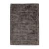 Taupe Silky-effect Viscose Rug 120x170