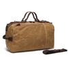 Classic Waxed Canvas Travel Bag Europe and The United States Solid Color Outdoor Single Shoulder Luggage Storage Bag