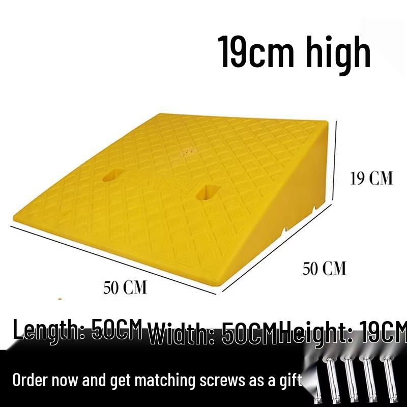 Uphill Slope Mat, Barrier-Free Ramp, Plastic Ladder, Speed Bump, Intersection Aid