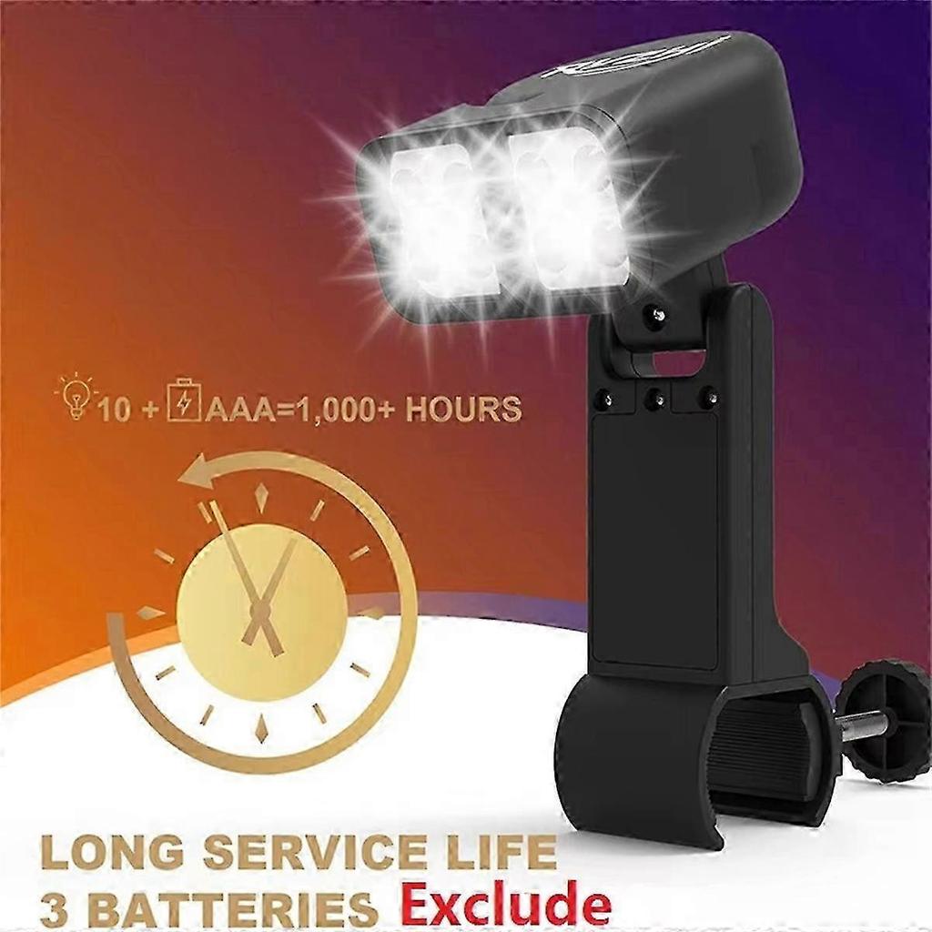 New & Improved: Multi-Functional Night Fishing LED Grill Light - Heat Resistant, Super-Bright, Flexible & Portable Rotational Lamp for BBQ Enthusiasts