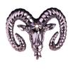I -Remiel Fashion Retro Zinc Alloy Goat Head Brooch Male Suit Coat Badge Sheep Brooch Animal Lapel Pin Shirt Accessories For Men