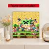 Minecraft 5D Diamond Painting Round Diamond Rhinestones Mosaic Diamond Embroidery Wall Paintings Rhinestones Gift Frameless
