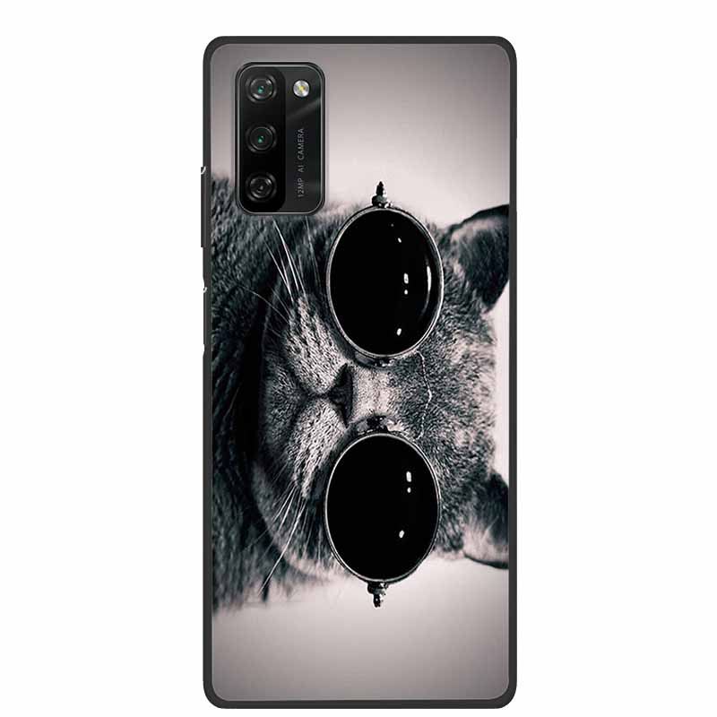 Per Custodia Blackview A100 Animali Morbido Silicone TPU Cover Posteriore per BlackviewA100 Lupo Antiurto Protezione Paraurti Capa