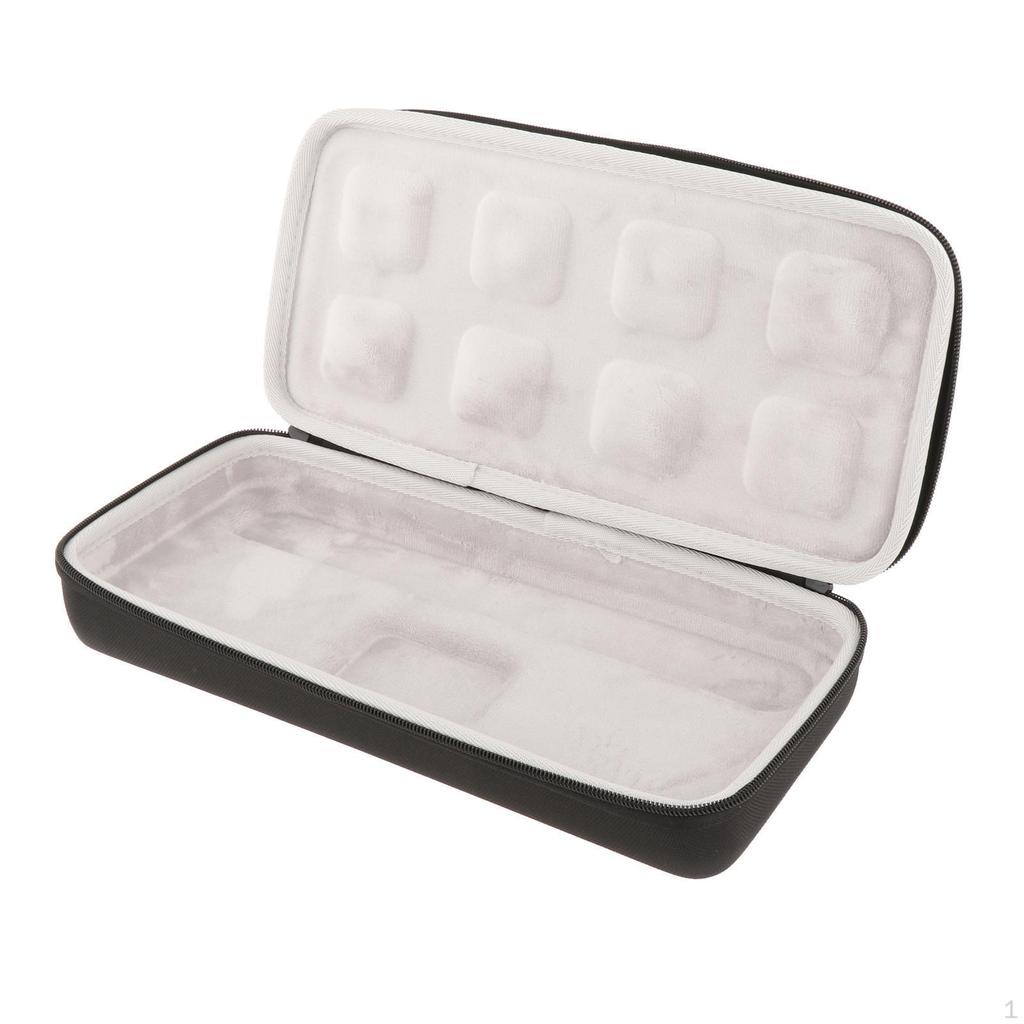 Handheld Keyboard Storage Bag High Hardness Simple Inner Foam Water Resistant Carrying Case for