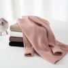 Kids Girls Solid Color Round Neck Long Sleeve Knit Pullover Bottoming Sweater