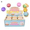 Decompression Toy 12Pcs Cartoon Expression Dumpling Squeeze Soft Stretchy Steamed Bun Fidget Simulation Dough Ball Desk Stress Relief