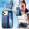 RFID Blocking Leather Card Back Phone Case for IPhone 17 Pro Max Cover Cases IPhone Air 17 16E 15 14 13 12 11 Protective Case