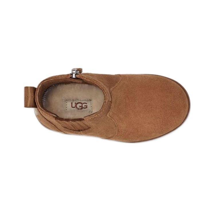 UGG Ryndon Fleece Lined Zipper Snow Boots Kids boots Brown 1120955T-CTSD