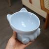 Cat Feeder Supplies Puppy Kitten Pet Feeding Bowl Water Feeder Container Cat Food Bowl Pet Supplies