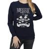 Disney Womens/Ladies Mickey And Minnie Mouse Great Pair Sweatshirt