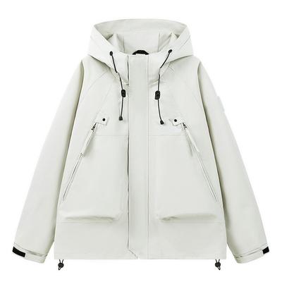 Jacket Autumn High Quality Outdoor Couple Hooded Single Layer Windproof Waterproof Jacket