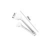 Stainless Steel Food Tongs Frying Spatula Drain Oil Clips Meat Salad Bread Barbecue Clamp Kitchen Cooking Accessories