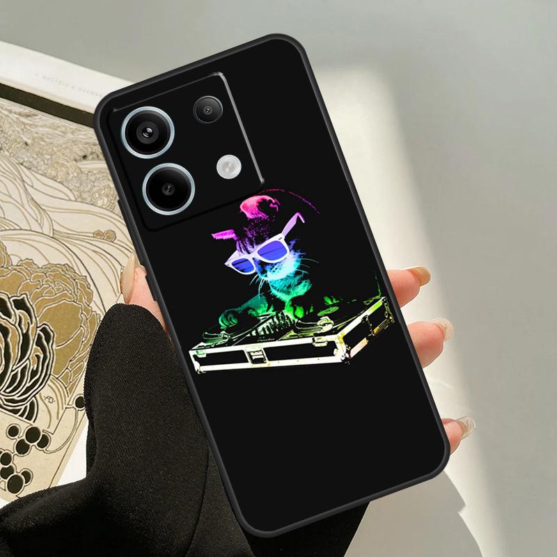 

DJ Mixer Music Case For Xiaomi Redmi Note 13 14 Pro 12 11 9 10 9S 10S 11S 12S Redmi 13C 10C 12C 14C Cover Redmi Note 9