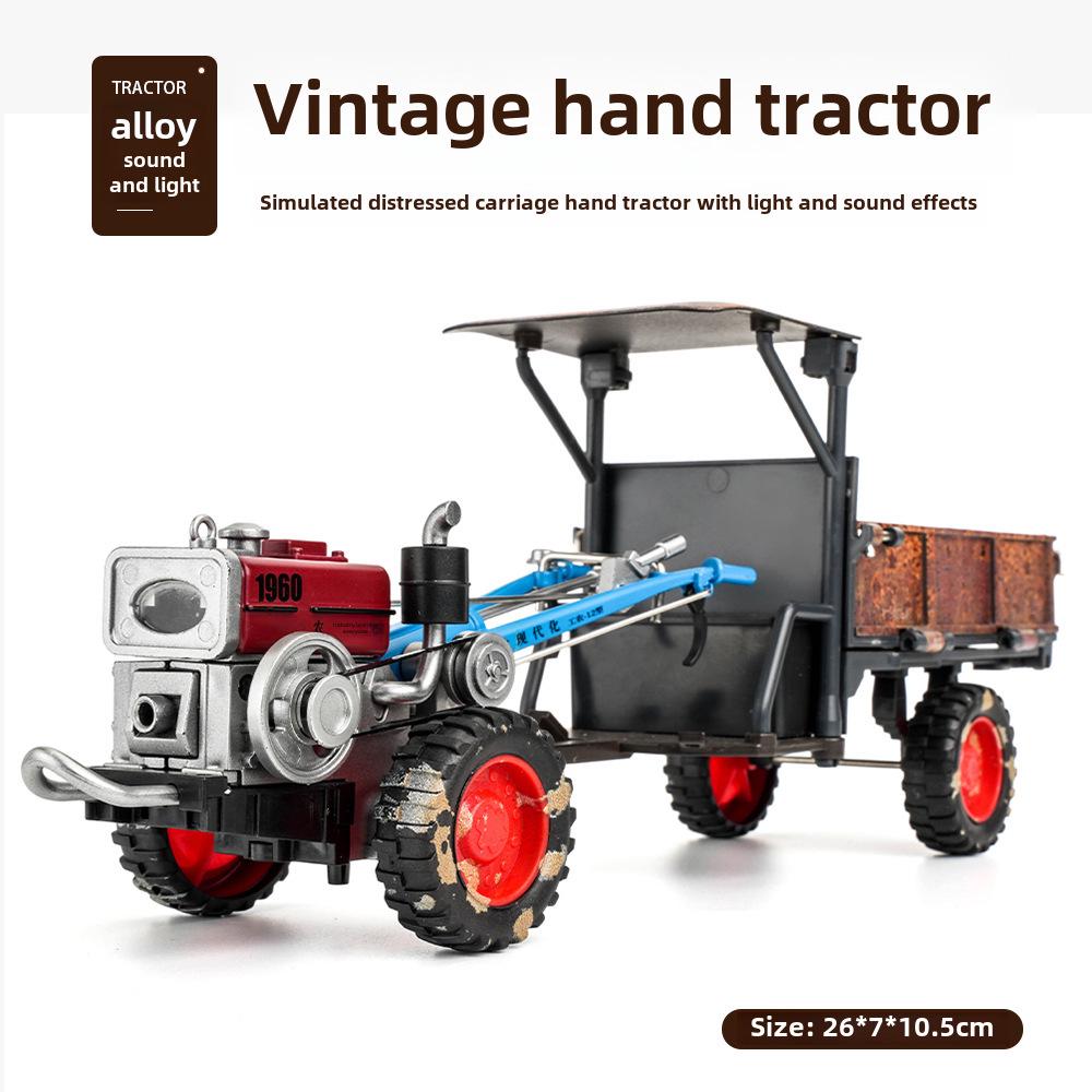 

1:24 Ретро-модель ручного трактора со звуком и светом