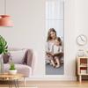 Full-length Mirror, Shatterproof, Stick-on Acrylic Mirror, Suitable for Bathrooms, Entryways, Living Rooms, and Closets. No Drilling Required. Conveni